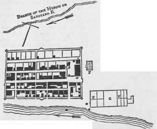 DETROIT AS IT WAS August 20th, 1749.