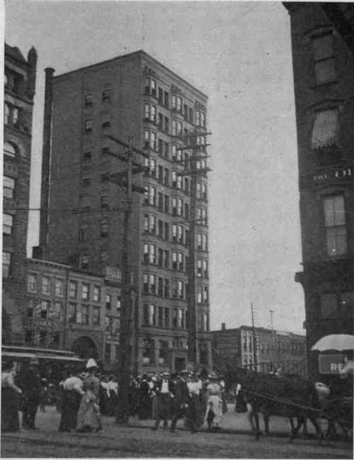 Example of misplaced building.