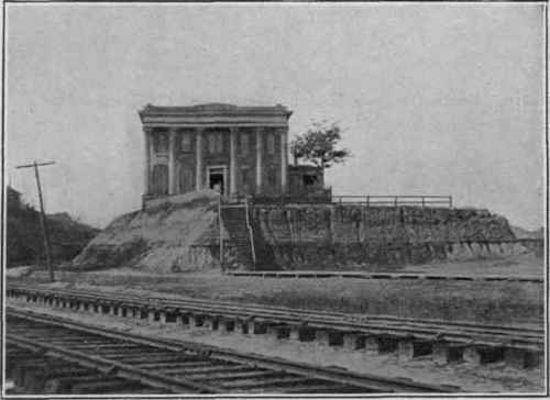 Fine old Southern residence separated from its neighborhood by railroad cutting. Value of land and building destroyed. Montgomery, Ala.