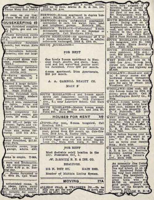Classified Advertising Illustrations Discussions 30