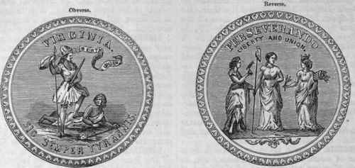 State Seal of Virginia.