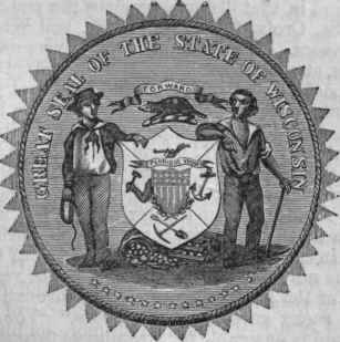 State Seal of Wisconsin.