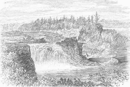 Chaudiure Falls.