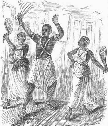 Dahomans The King's Dance.