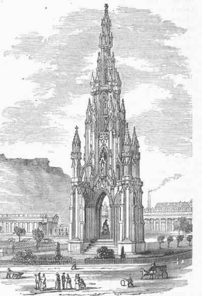The Scott Monument.