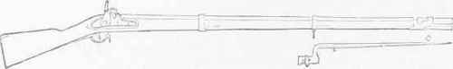 Musket and Bayonet, Model of 1841.