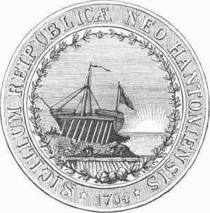 Seal of the State of New Hampshire.