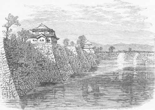 Castle of Ozaka.