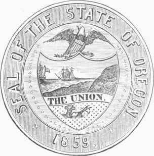 State Seal of Oregon.