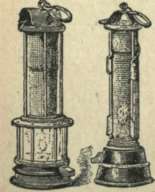 CLANNY LAMP. DAVY LAMP.