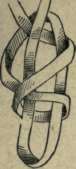 Crossed slip knots