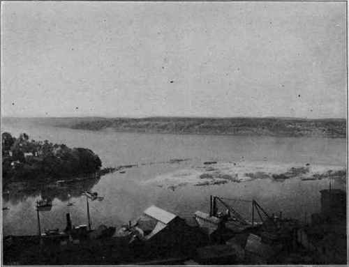 Delta of Rondout Creek in the Hudson River; Rondout, N.Y.