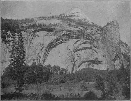 Granite dome, Yosemite Valley, Cal. (Photograph by Sinclair).