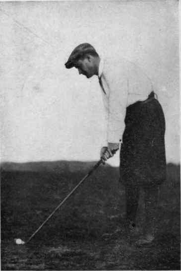 Stance and Address with Cleek or Driving Iron