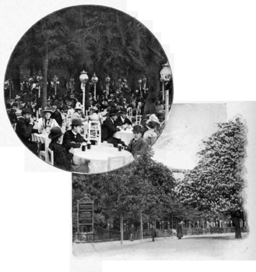 A cafe in the prater