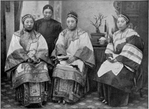 A Group Of Chinese Women