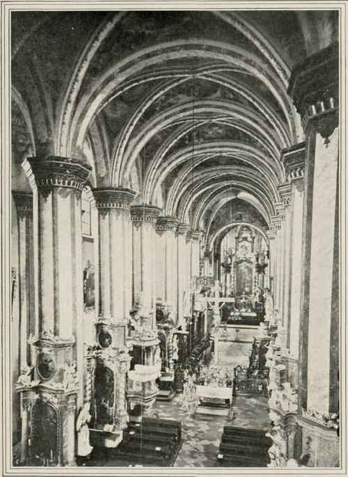 Church Of The Bohemian Monastery Of Tepl.