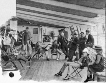 The Steamer's Deck
