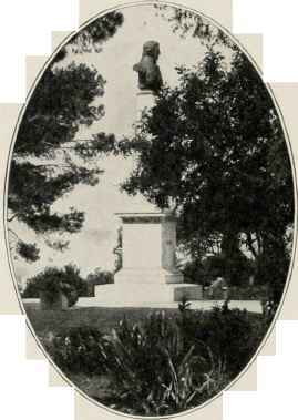 Bust Of Old Eliot In The Alameda.