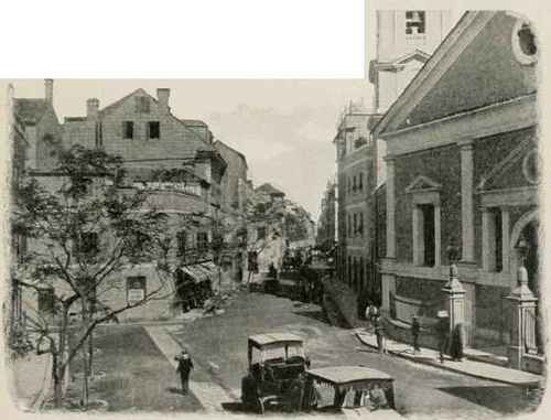 Gibraltar's principal street.