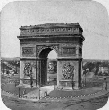 The Arch Of Triumph, Champs Elysees.