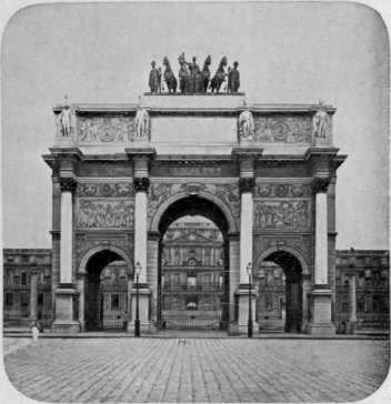 The Arch Of Triumph, Place Du Carrousel.