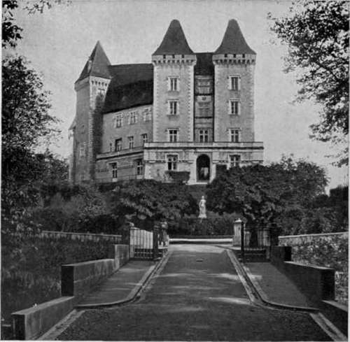 The Castle At Pau, From The Park.