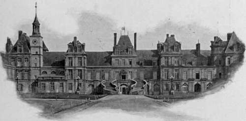 The Court Of Adieux, Fontainebleau.