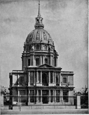 The Dome Of The Invalides, Covering Napoleon's Tomb.