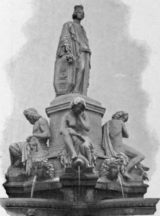 The Fountain At Nimes.