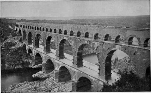 The Pont Du Gard.