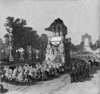 The Return Of Napoleon's Body From ST. Helena.