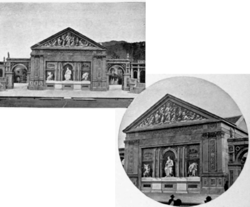 The Stage And Curtain Of 189o