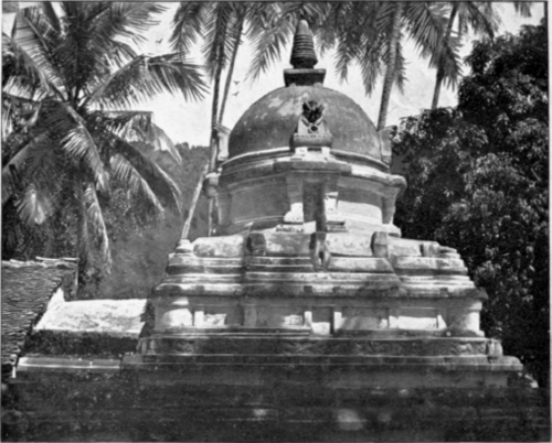 A Buddhist Shrine, Ceylon