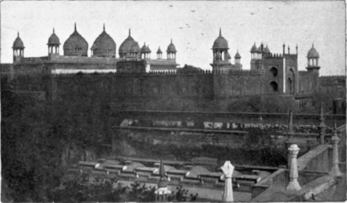 A Corner Of The Fort, Agra