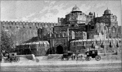 The Fort At Agra
