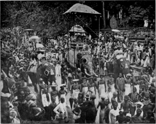 The Procession Of The Sacred Tooth