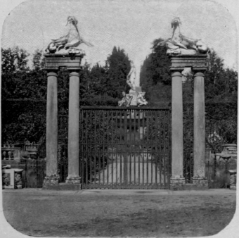 A Gate In The Bobol1 Gardens.