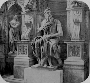 Michelangelo's moses.