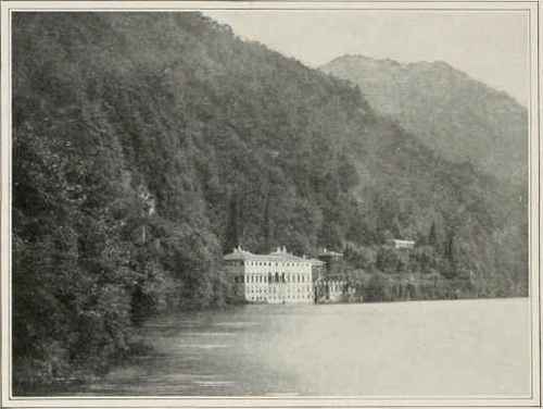 The Villa Pliniana.