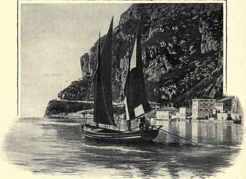 A Sailboat On The Gardasee.