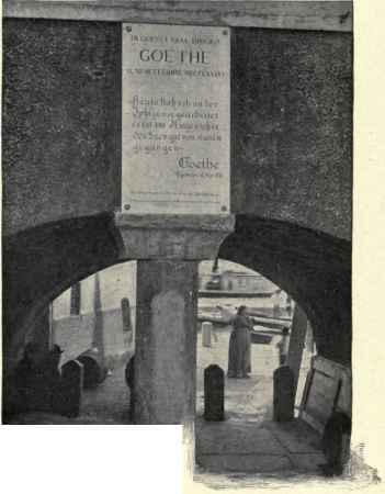 The Goethe Memorial.