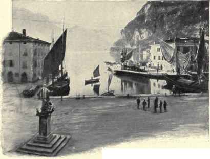 The Harbor Of Riva, Lake Garda.