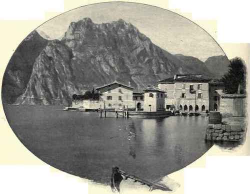The Hotel Terrace At Torbole.