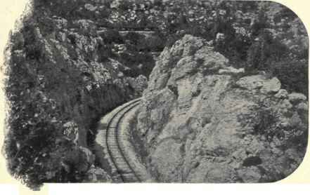 The Narrow Gauge Railway Between Mori And Riva.