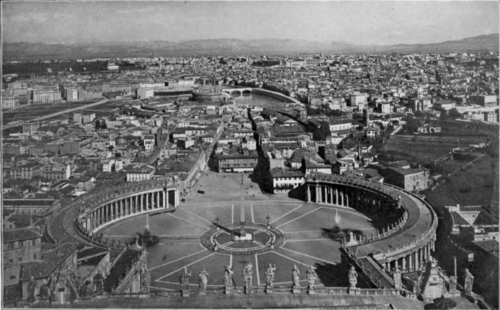 Rome, From The Balcony Of ST. Peter's.