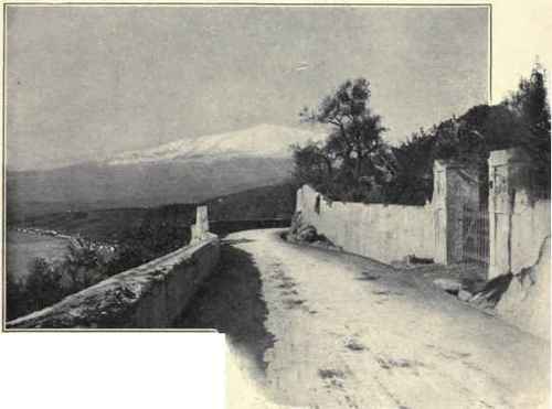 Silvered Cone Of Fire Breathing Etna.