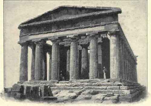 Temple Of Concordia, Girgenti.