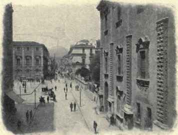 The Street Of Etna, Catania.