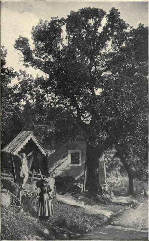 A Characteristic Scene In Tyrol.